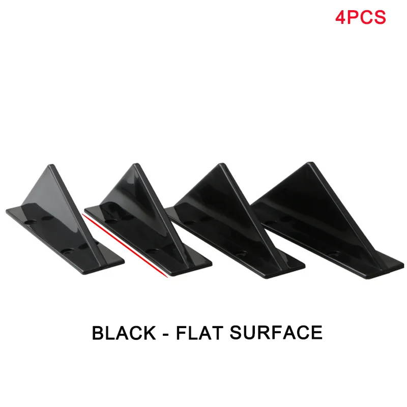 Becquet Diffuseur Arrière Universel Voiture (Lot de 4) aileron de requin