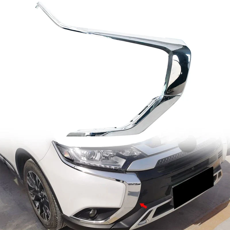 Bande Chromée Pare-Chocs Avant Mitsubishi Outlander 2016-2021