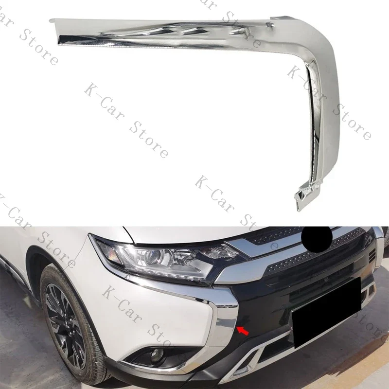 Bande Chromée Pare-Chocs Avant Mitsubishi Outlander 2016-2021