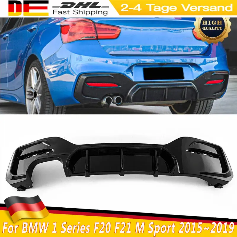 Lèvre de Diffuseur Arrière BMW Série 1 F20 F21 M Sport 2015-2019