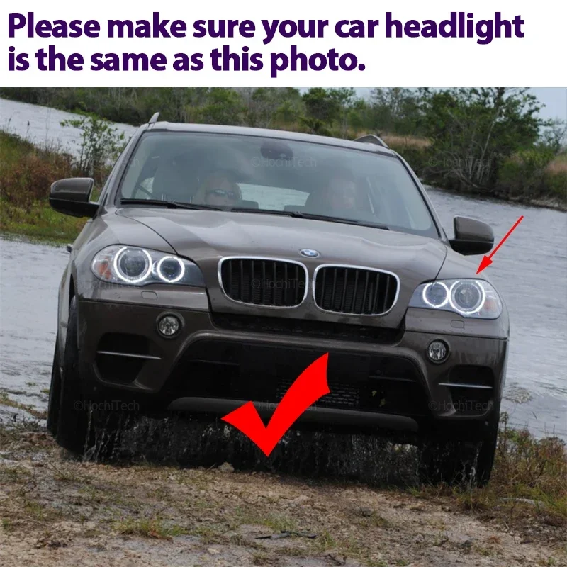 Ampoules LED Angel Eyes H8 40W BMW X5 X6 E70 E71