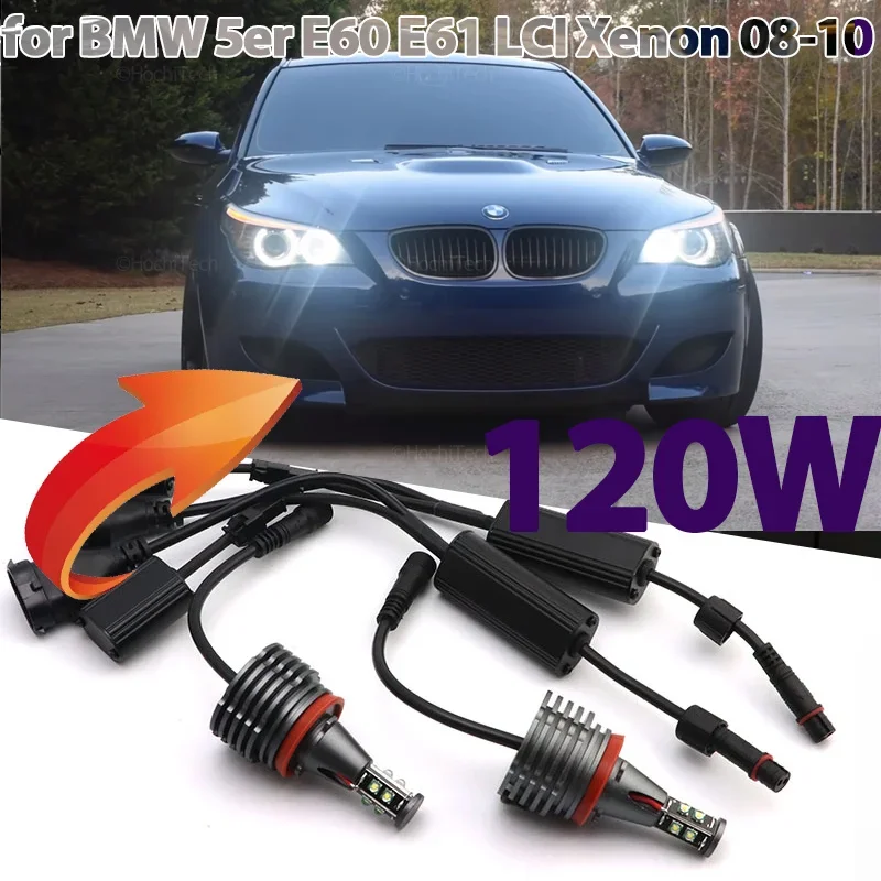 Ampoules LED Angel Eyes H8 BMW Série 5 E60 E61