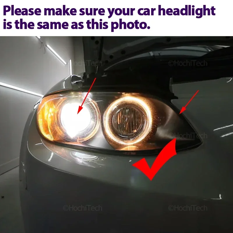 Ampoules LED Angel Eyes BMW Série 3 E90 E92 E93 M3 2008-2013