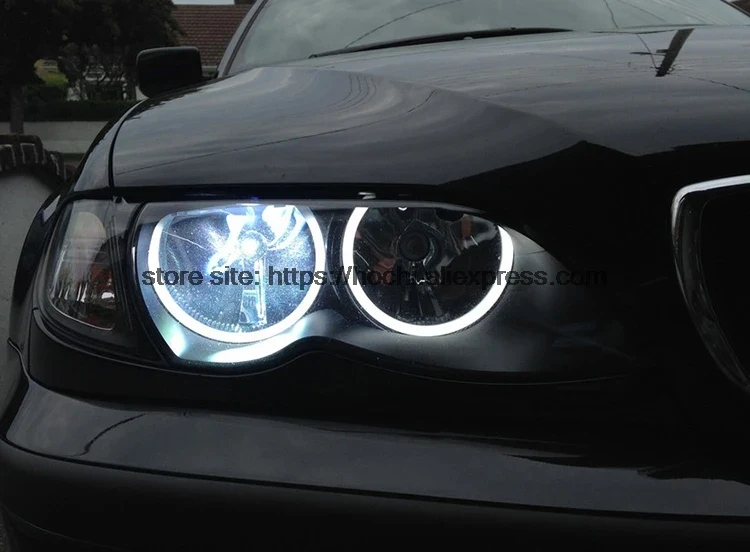 Ampoules LED Angel Eyes CCFL BMW E46 6000K Coupé Berline