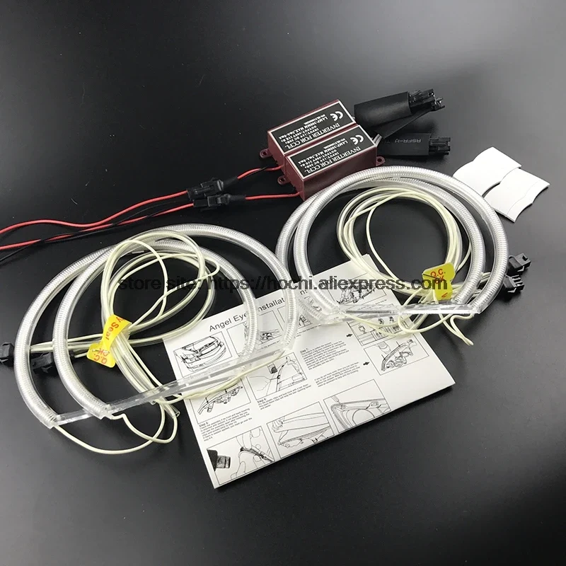 Ampoules LED Angel Eyes CCFL BMW E46 6000K Coupé Berline