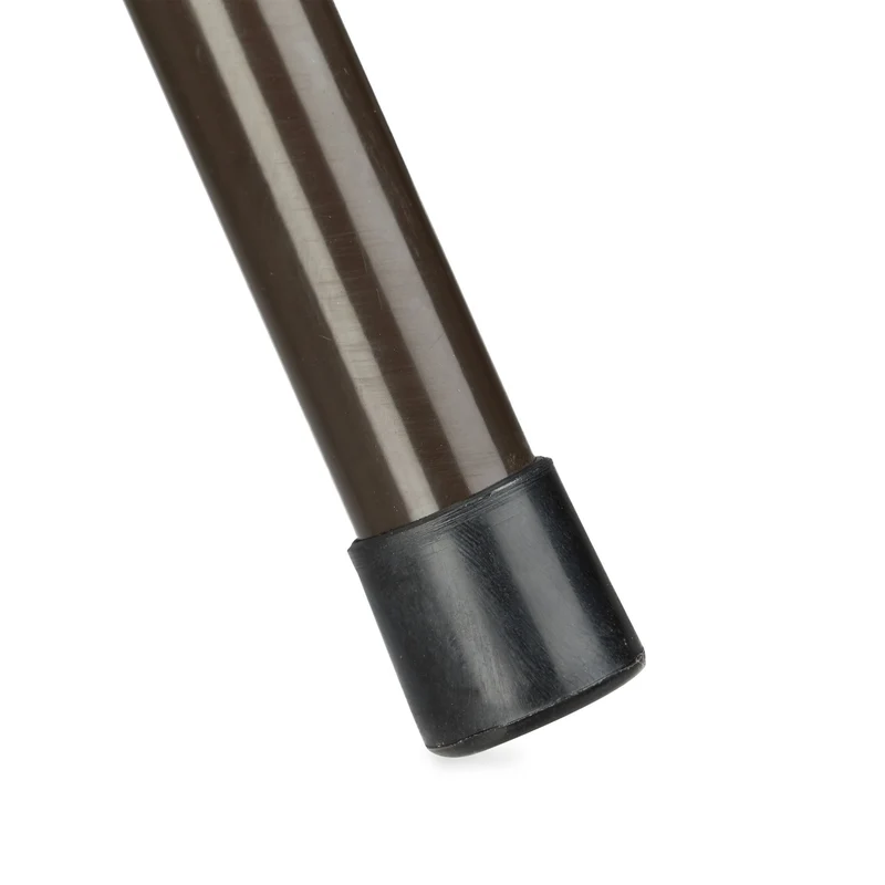 Lot de 2 tabourets pliants jardin extérieur 45 x 32,5 x 29 cm confortables en plastique noir 13_0005920