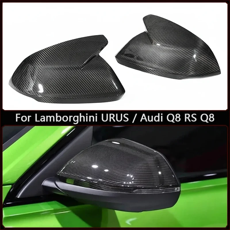 Coques de Rétroviseurs Carbone Audi Q8 RS Q8 Lamborghini Urus