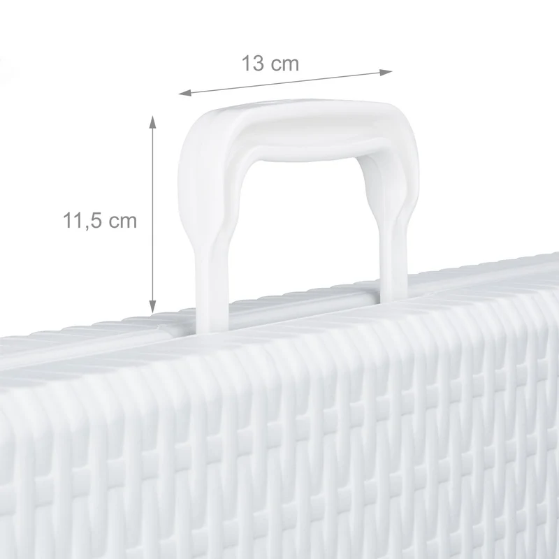 Table de jardin pliable transportable pour 8 personnes 178 x 74 x 72 cm en plastique noir 13_0005245