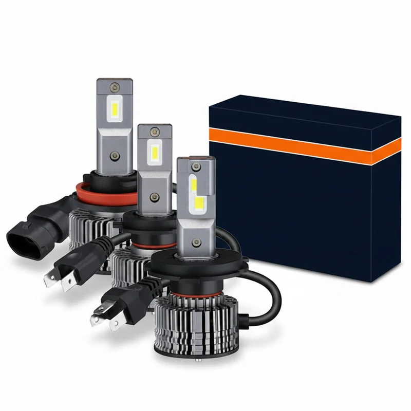 Ampoules LED OSRAM H4 H7 H8 H11 HB3 HB4 6000K 80W