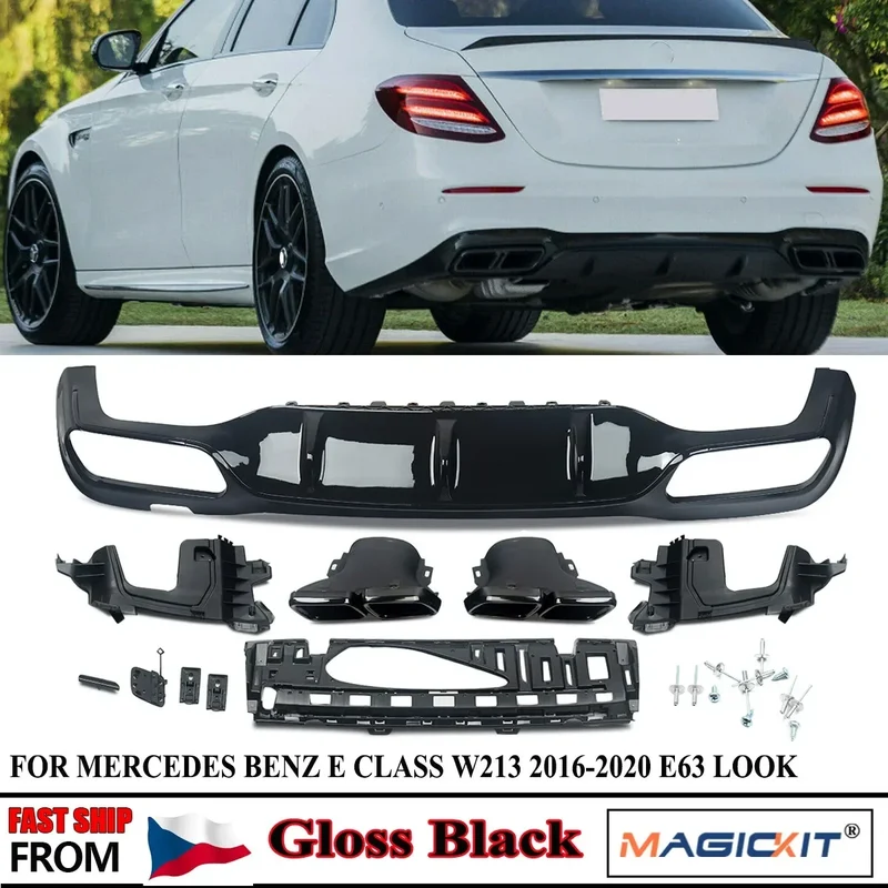 Diffuseur Arriere Mercedes W213 AMG E63
