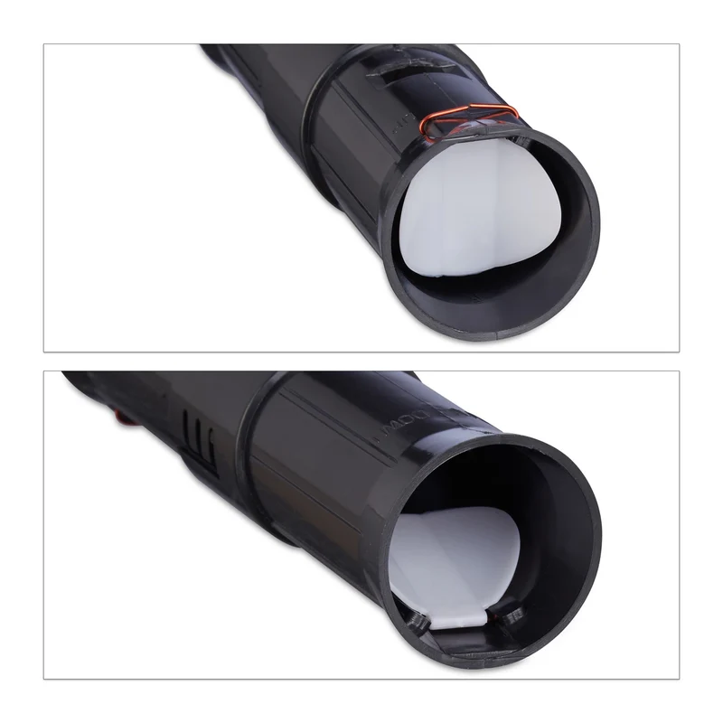 Piège à taupe tunnel ajustable 25 à 27 cm attraper vivante facile à contrôler en plastique noir 13_0004093