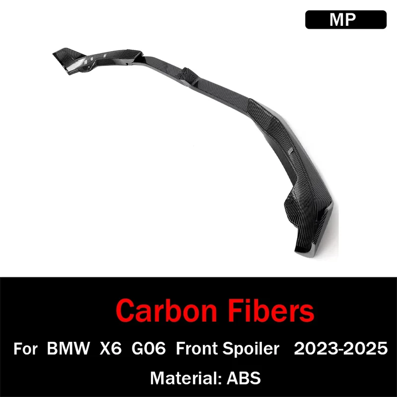 Lèvre de Pare-Chocs Avant BMW X6 G06 LCI M Sport 2023-2024