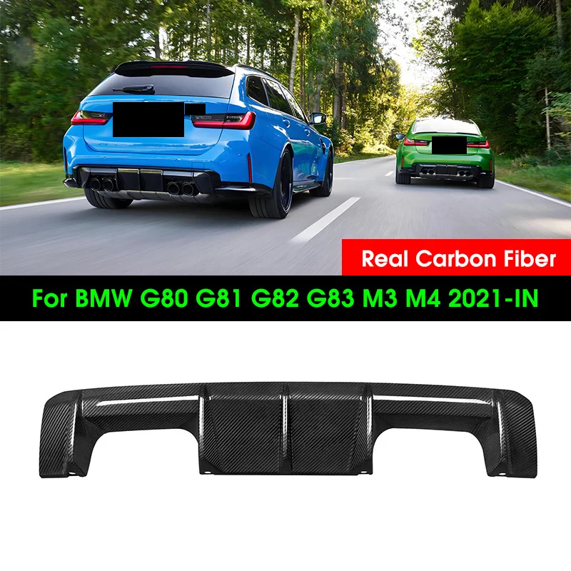 Pare-Chocs Arrière Fibre de Carbone BMW M3 G80 G82 G83