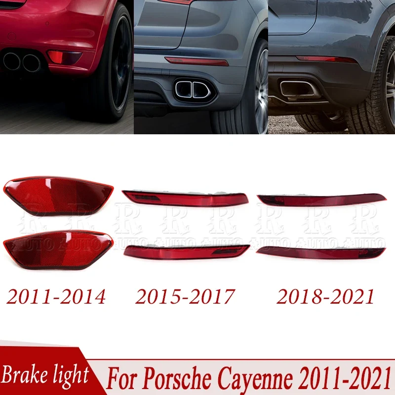 Réflecteur de Pare-Chocs Arrière Porsche Cayenne 2011-2021