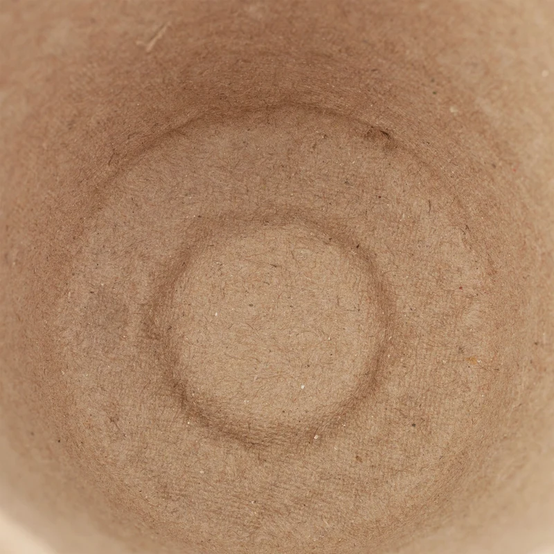 Lot de 80 pots de jardinage pour semis intérieur extérieur 8 x 7,5 cm en cellulose beige 13_0004311