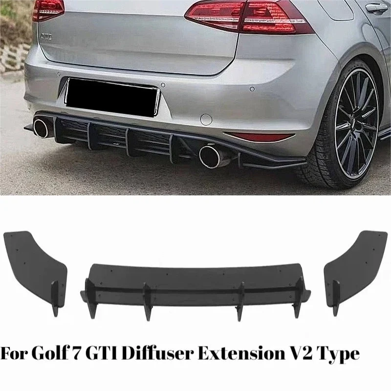 Extension de Diffuseur Arrière Volkswagen Golf 7 GTI