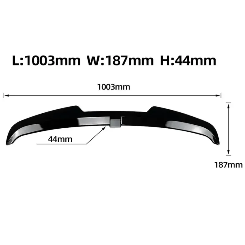 Becquet de Toit Audi A3 S3 RS3 8Y Sportback 2020-2024