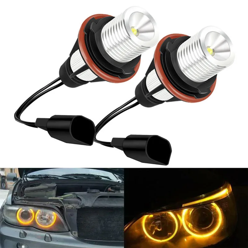Ampoules LED Angel Eyes BMW E39 E60 E63 E65 kit 2 pièces