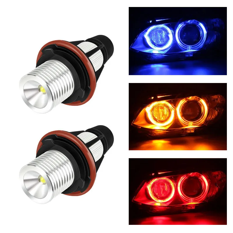 Ampoules LED Angel Eyes BMW E39 E60 E63 E65 kit 2 pièces
