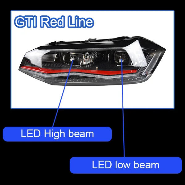 Phares LED Xénon Volkswagen Polo 2019-2021