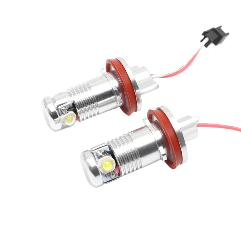Ampoules LED H8 Angel Eyes BMW 6000K Canbus kit 2 pièces