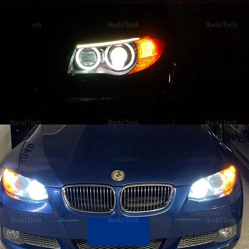 Ampoules LED H8 Angel Eyes BMW 6000K Canbus kit 2 pièces