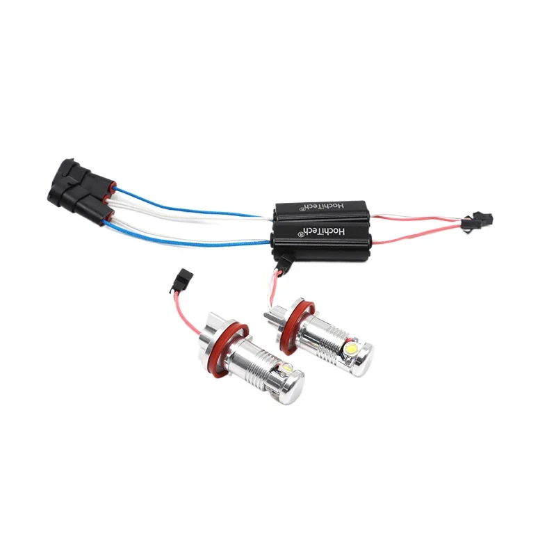 Ampoules LED H8 Angel Eyes BMW 6000K Canbus kit 2 pièces