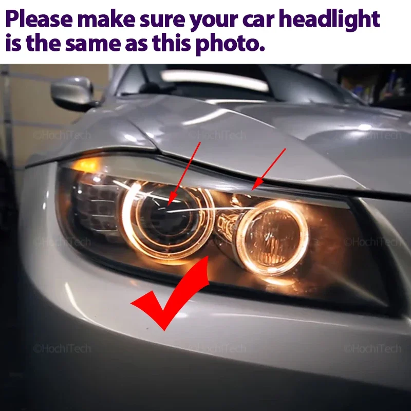 Ampoules LED Angel Eyes BMW Série 1 3 5 X5 X6