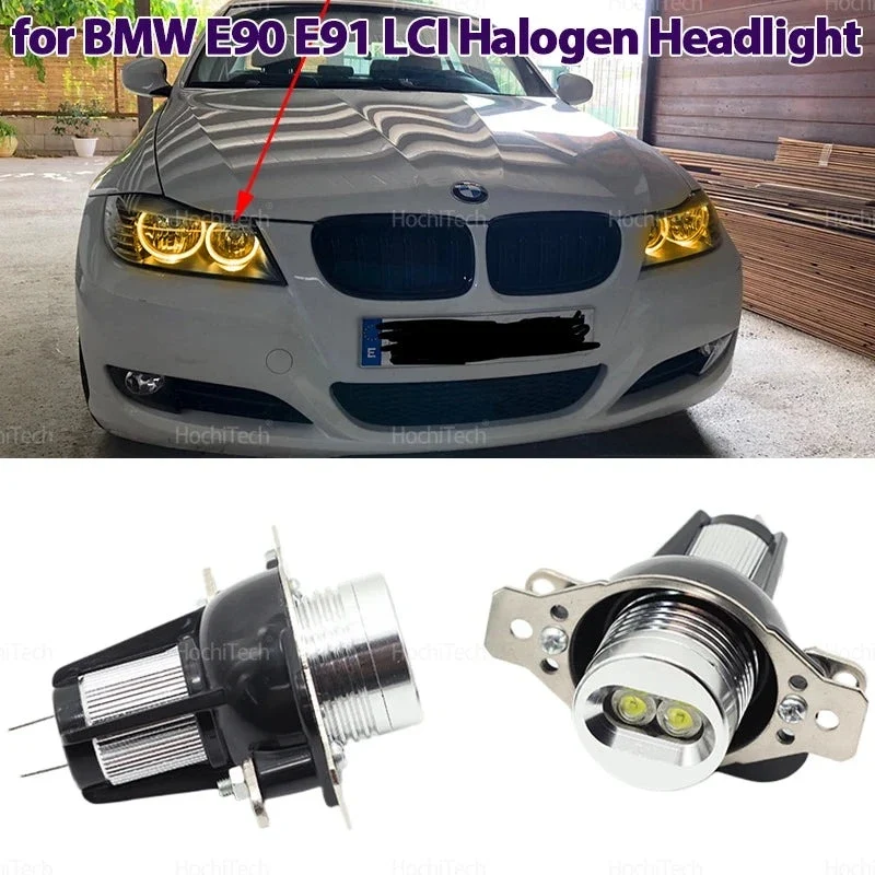 Ampoules LED Angel Eyes BMW Série 3 E90 E91 Berline Touring 2009-2011