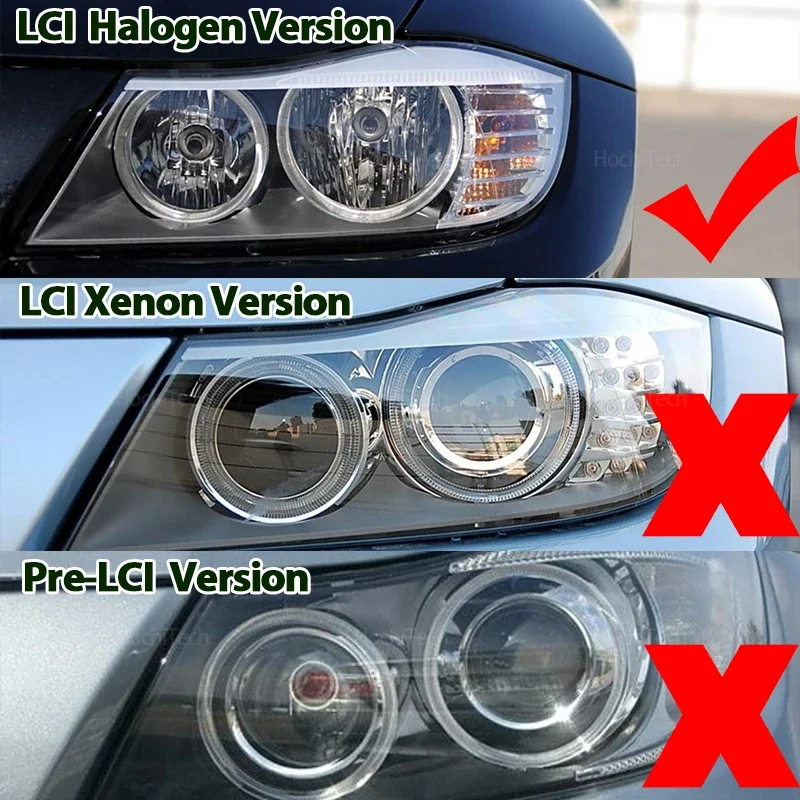 Ampoules LED Angel Eyes BMW Série 3 E90 E91 Berline Touring 2009-2011