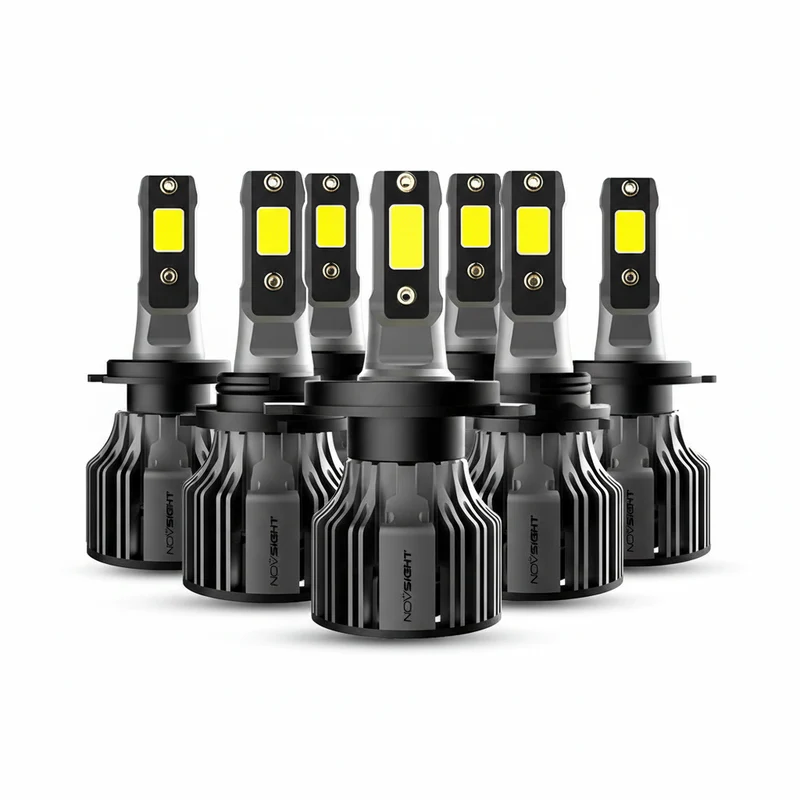 Ampoules LED H1 H4 H7 H8 H9 H11 6000K 72W Canbus (Kit)