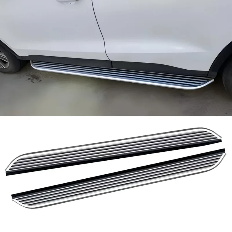 Marchepieds Aluminium Argenté Audi Q5 2009-2017 (Paire)