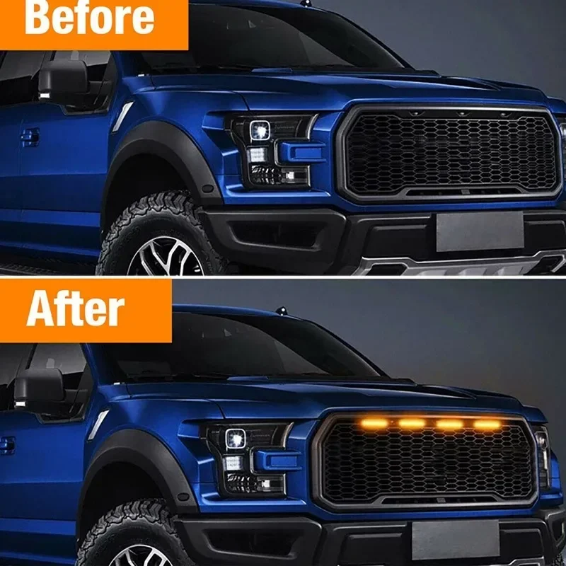 Feux de Calandre LED Eagle Eye Universels 4 LED