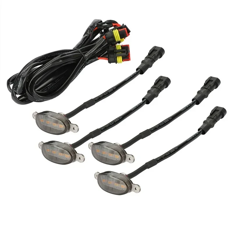 Feux de Calandre LED Eagle Eye Universels 4 LED