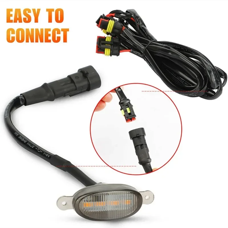 Feux de Calandre LED Eagle Eye Universels 4 LED