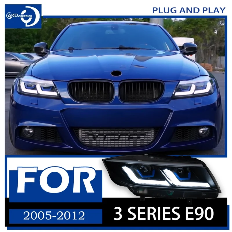 Phares LED BMW Série 3 E90 2005-2012 Angel Eyes