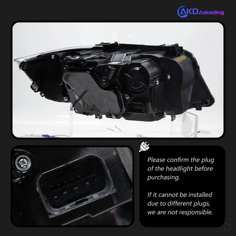 Phares LED BMW Série 3 E90 2005-2012 Angel Eyes