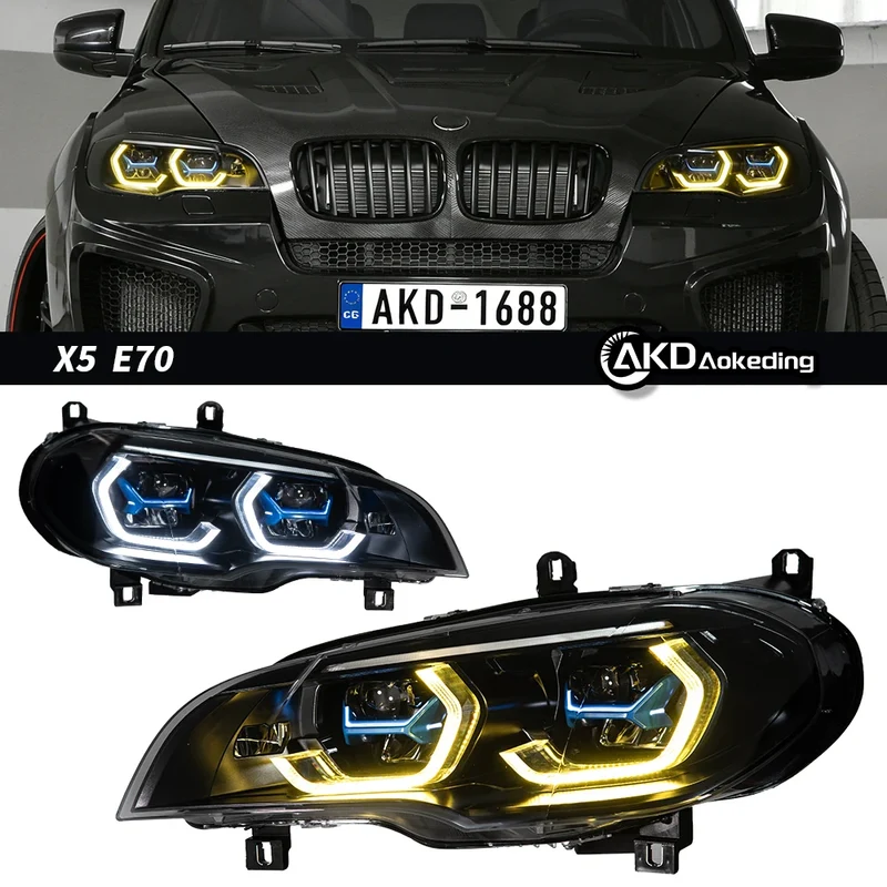 Phares LED BMW X5 E70 2007-2013 compatibles xénon et AFS