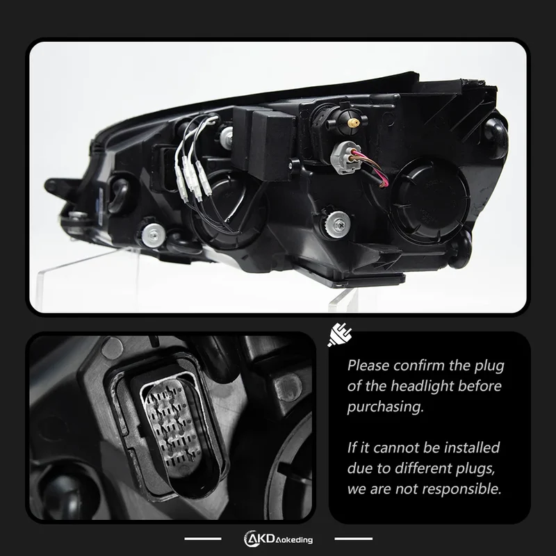 Phares LED Volkswagen Golf 7 MK7 2013-2017 trois finitions