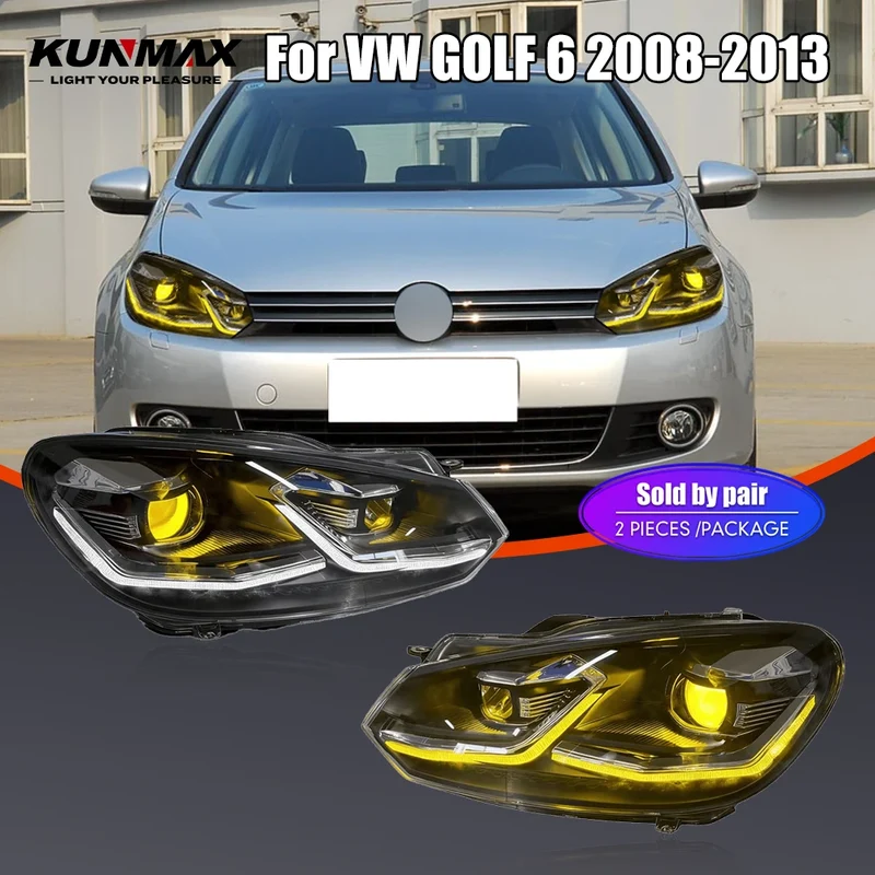 Phares LED Volkswagen Golf 6 2008-2013 assemblage complet