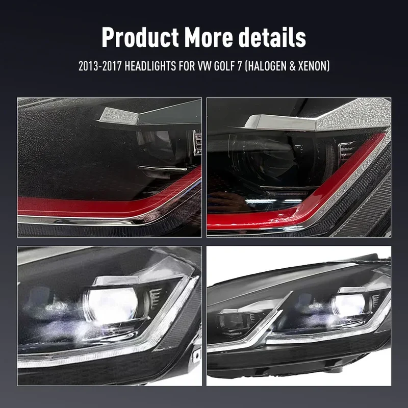 Phares LED Volkswagen Golf 7 2013-2017