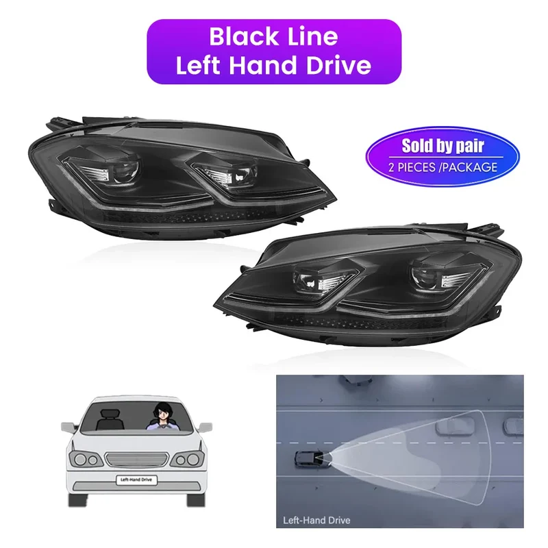 Phares LED Volkswagen Golf 7 2013-2017