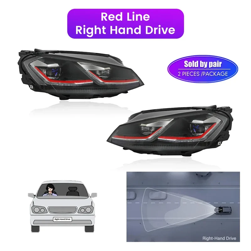 Phares LED Volkswagen Golf 7 2013-2017