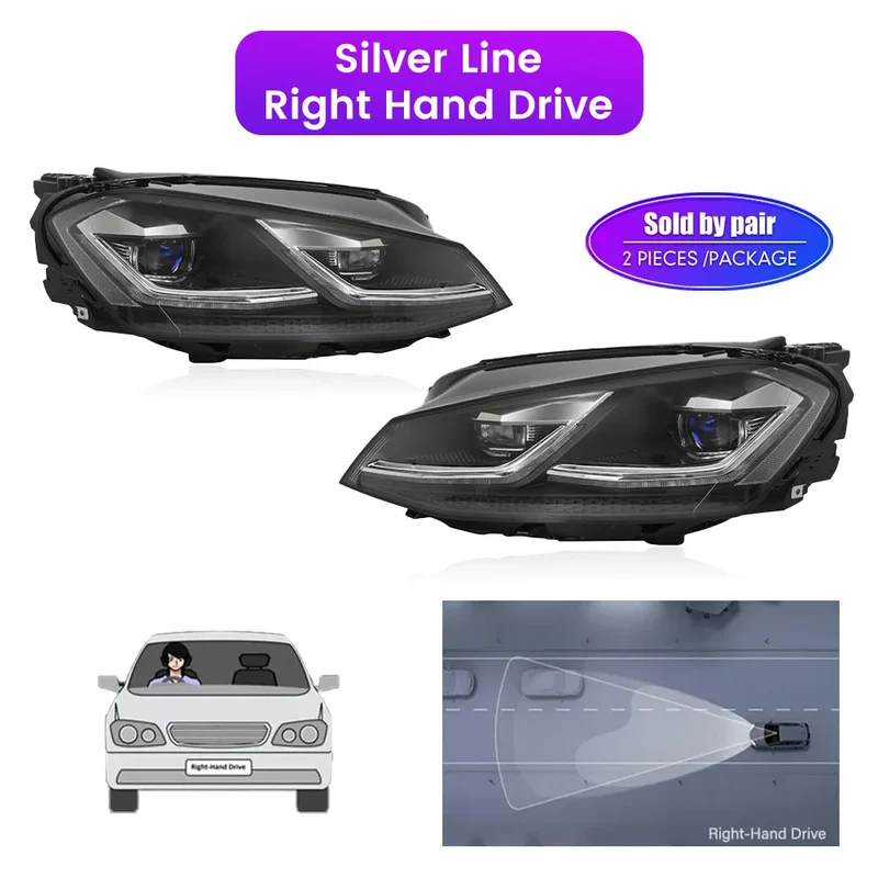 Phares LED Volkswagen Golf 7 2013-2017