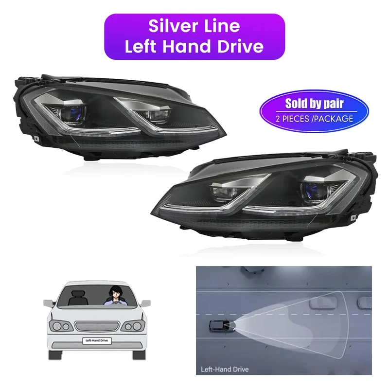 Phares LED Volkswagen Golf 7 2013-2017