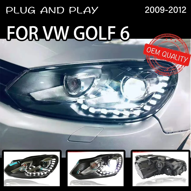 Phares LED Volkswagen Golf 6 MK6 2009-2012