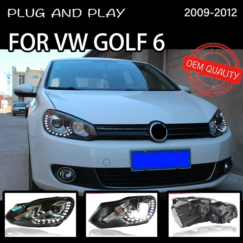 Phares LED Volkswagen Golf 6 MK6 2009-2012