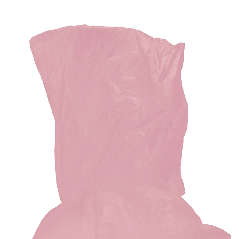 Lot de 10 ponchos de pluie jetables pratiques pour festivals randonnée 95 x 120 cm en PE transparent 13_0007618