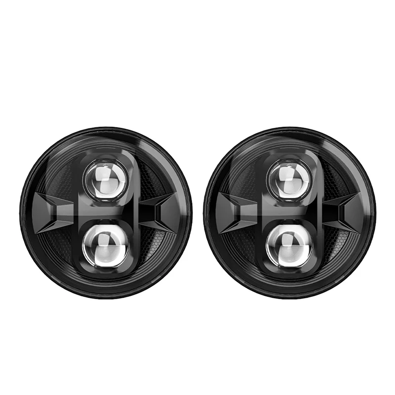 Phare LED Rond 7 Pouces Jeep Wrangler 4x4 Moto