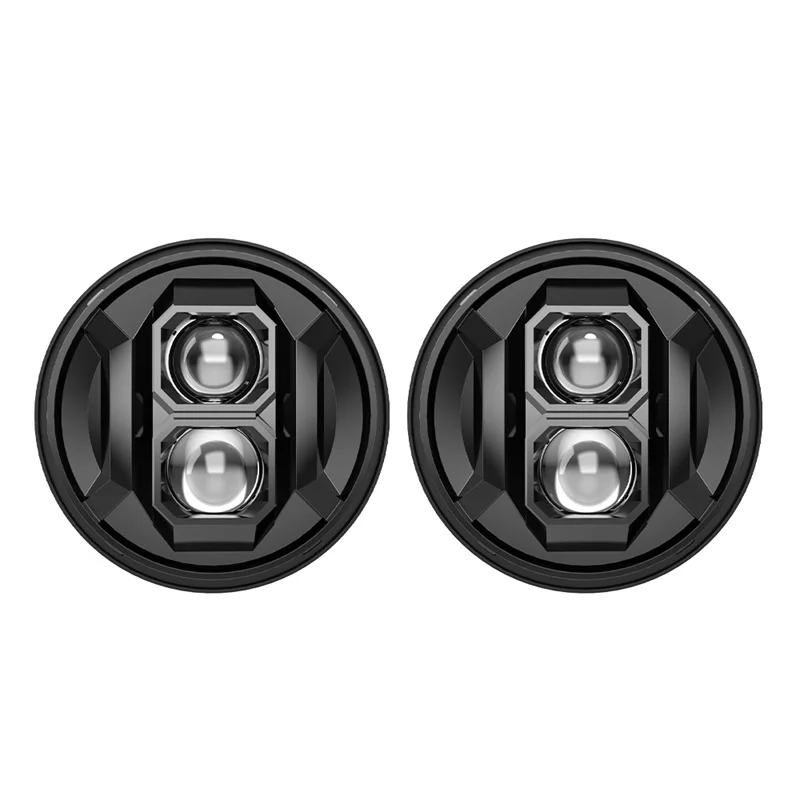 Phare LED Rond 7 Pouces Jeep Wrangler 4x4 Moto